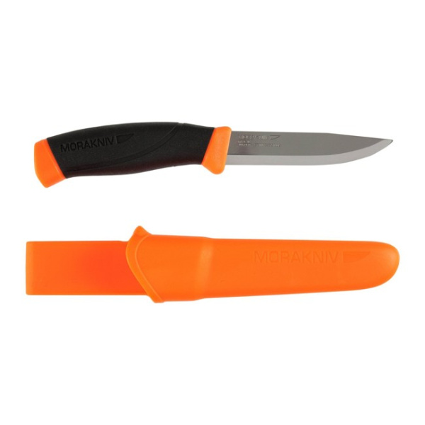 Нож Moraknive Companion (S) (hi-vis orange; нержавеющая сталь)